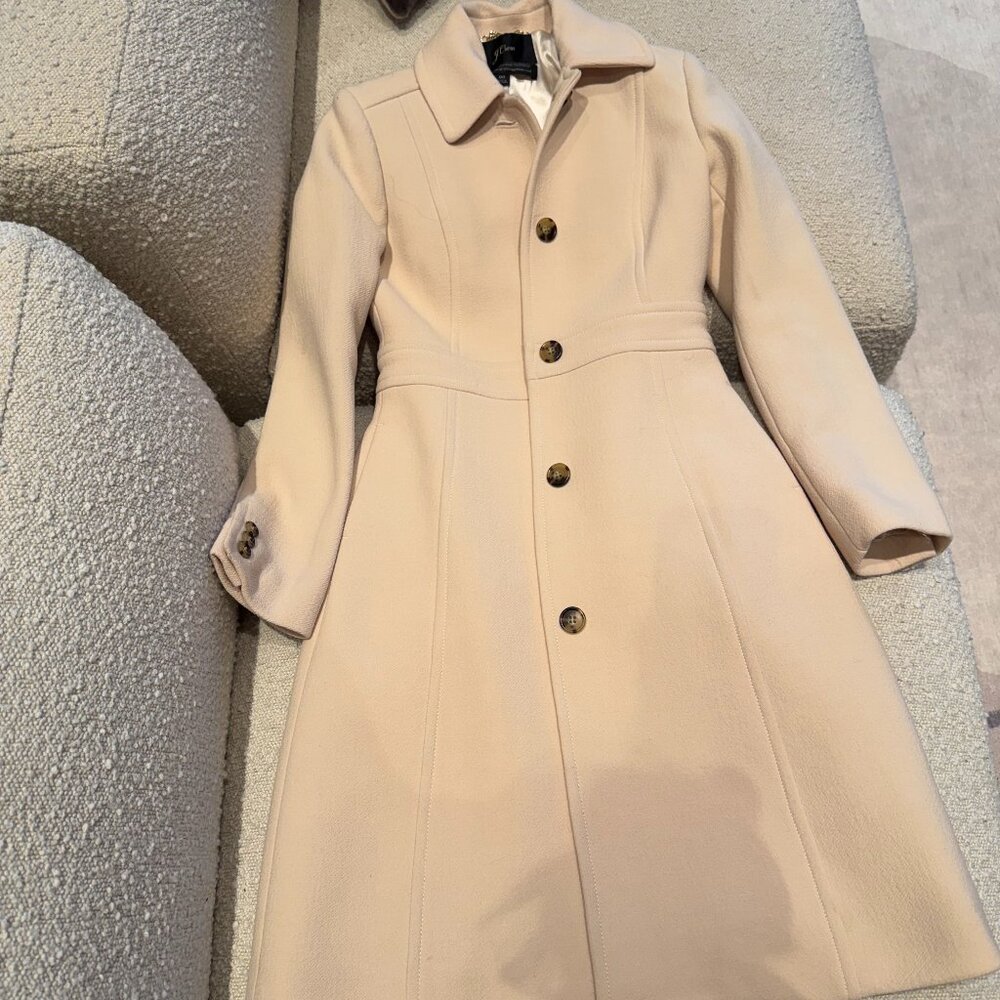J Crew Tailored Wool Coat